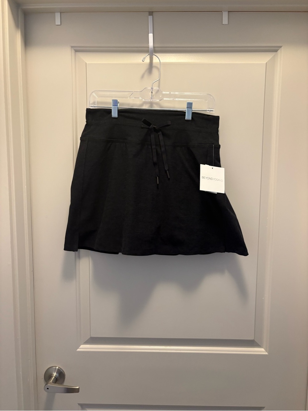 Beyond Yoga Black Skort built in shorts nwt size xl - Picture 7 of 7